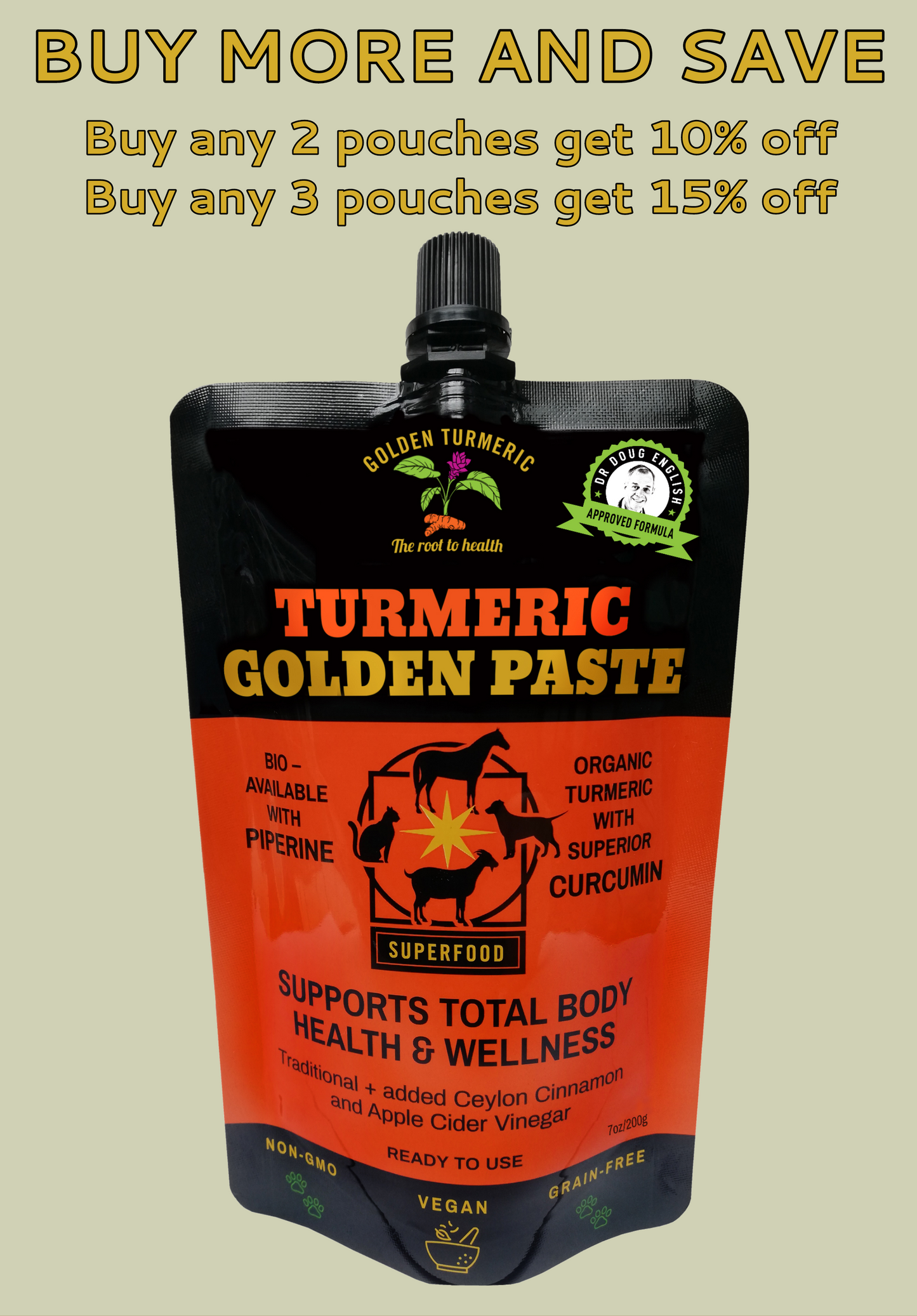 Turmeric Golden Paste for Pets